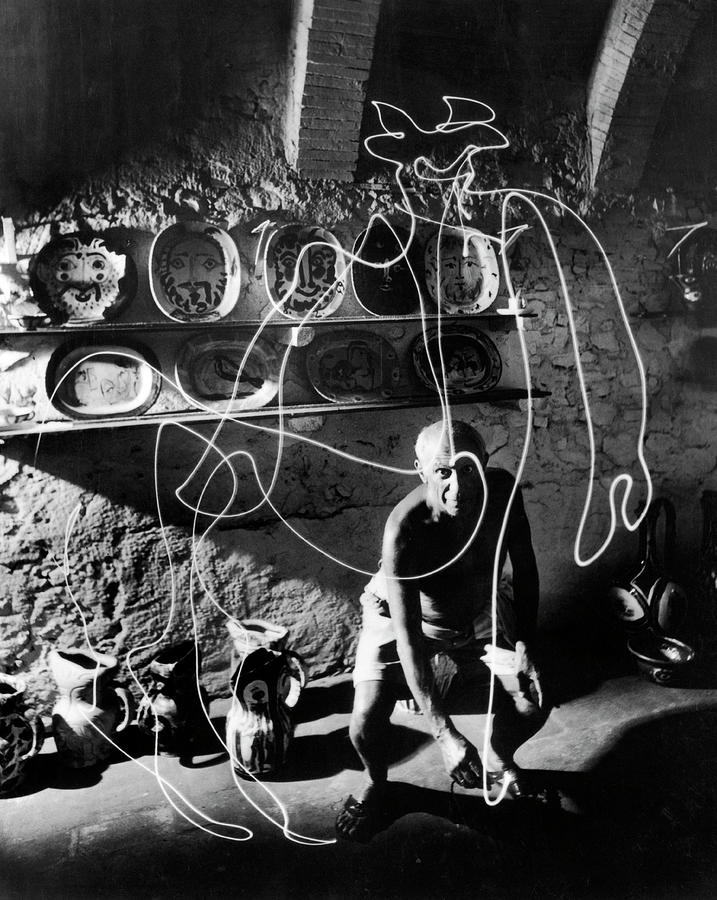 Pablo Picassopablo Picasso Misc Photograph by Gjon Mili Pablo Picassopablo Picasso Misc Photograph by Gjon Mili