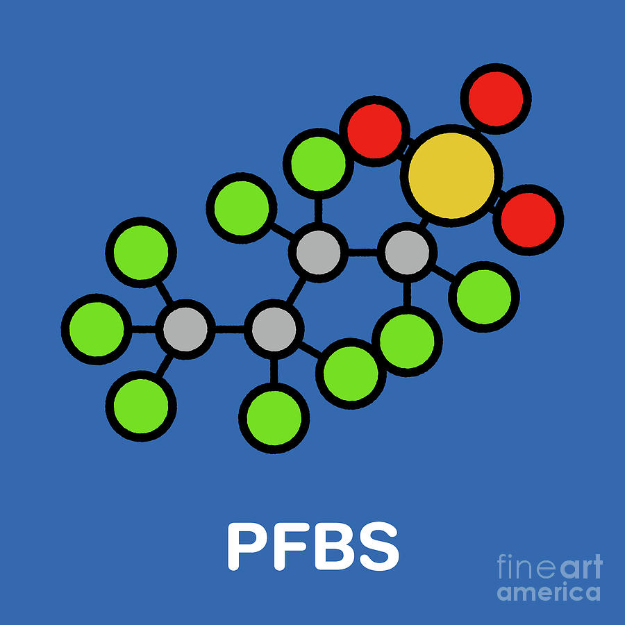 Perfluorobutanesulfonic Acid Fluorosurfactant Molecule Photograph By ...