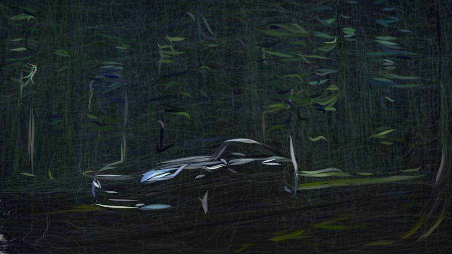 Peugeot Exalt Drawing #4 Digital Art by CarsToon Concept