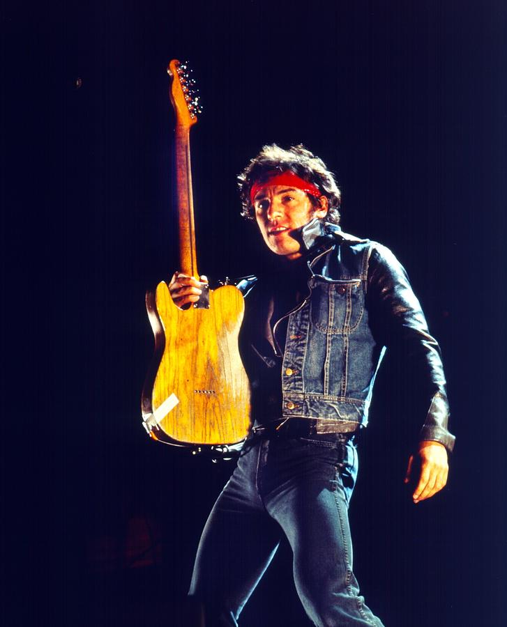 Photo Of Bruce Springsteen #3 Photograph by Richard Mccaffrey