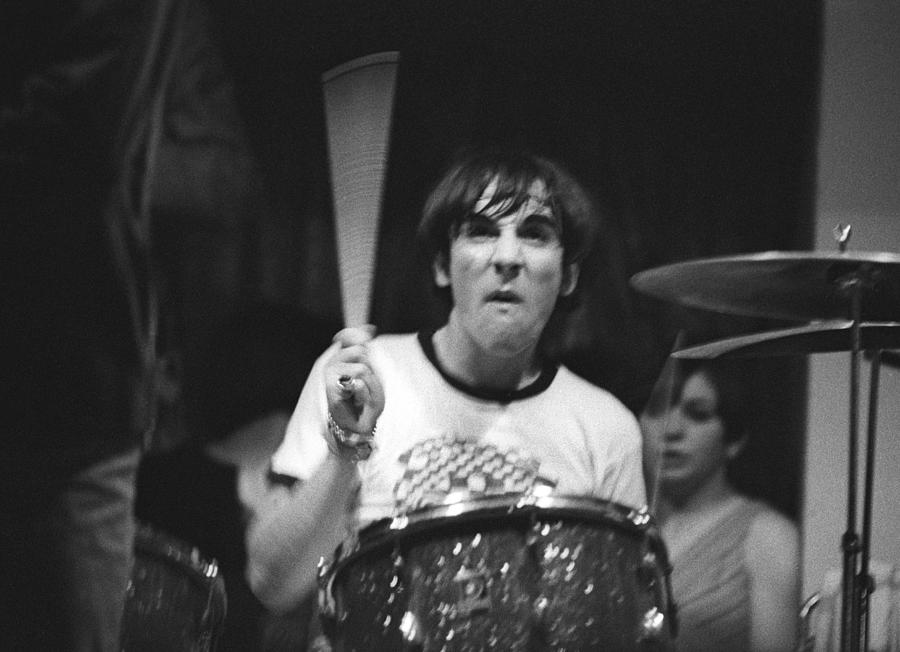 Photo Of Keith Moon And Who #3 Photograph by Chris Morphet