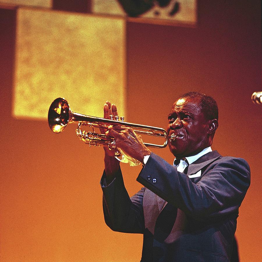 Photo Of Louis Armstrong Photograph by David Redfern