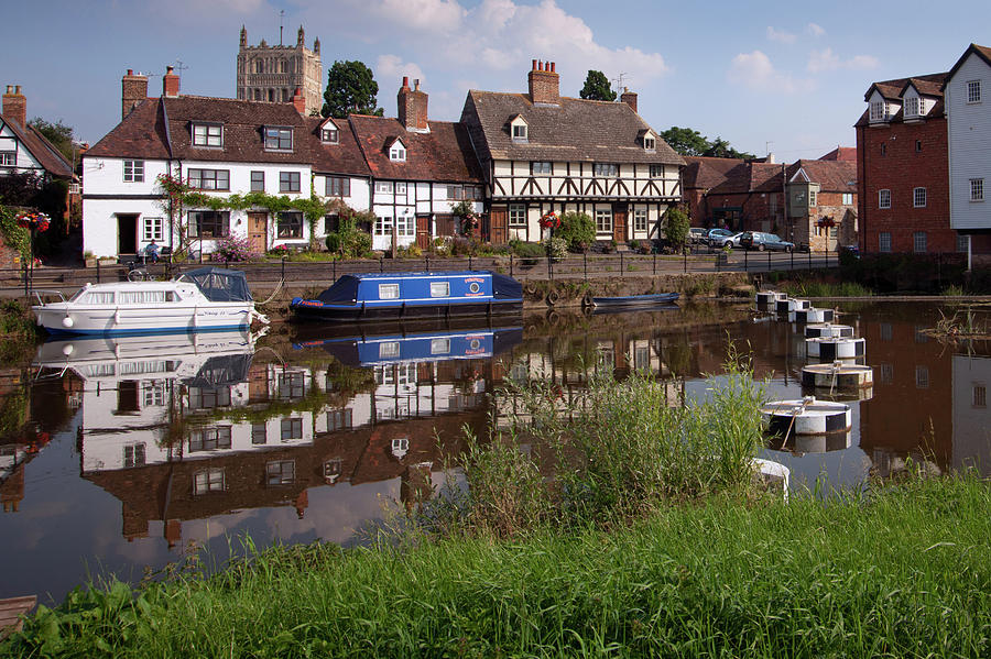 Picturesque Gloucestershire -  Tewkesbury Photograph