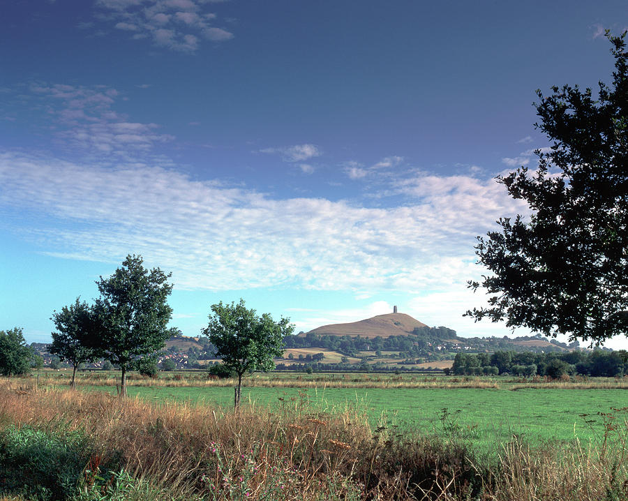 Picturesque Somerset - Glastonbury Tor #3 Photograph by Seeables Visual Arts