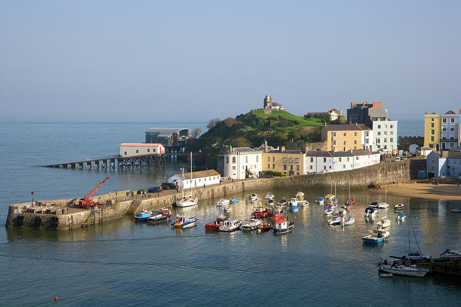 Picturesque Wales - Tenby #3 Photograph by Seeables Visual Arts