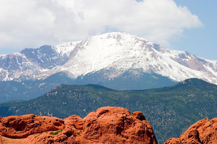 Pikes Peak And Garden Of The Gods #3 Photograph by Swkrullimaging