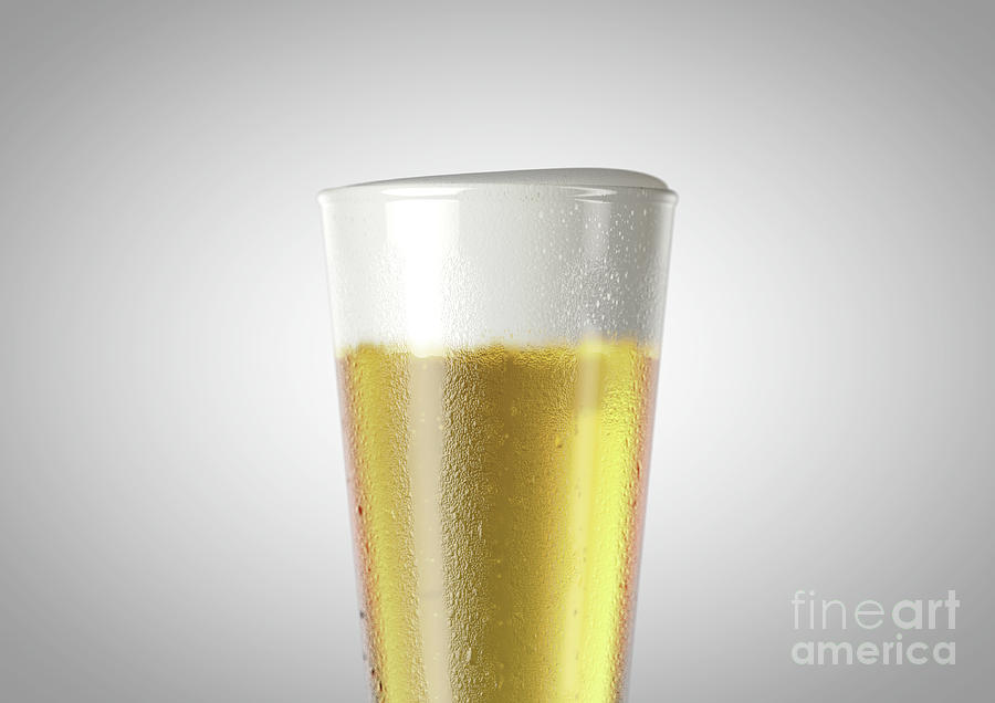 Pilsner Beer Pint Digital Art