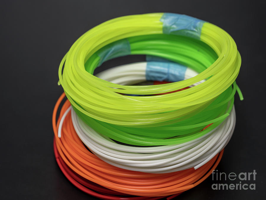 Plastic Filaments For 3d Printing #3 Photograph by Wladimir Bulgar/science Photo Library