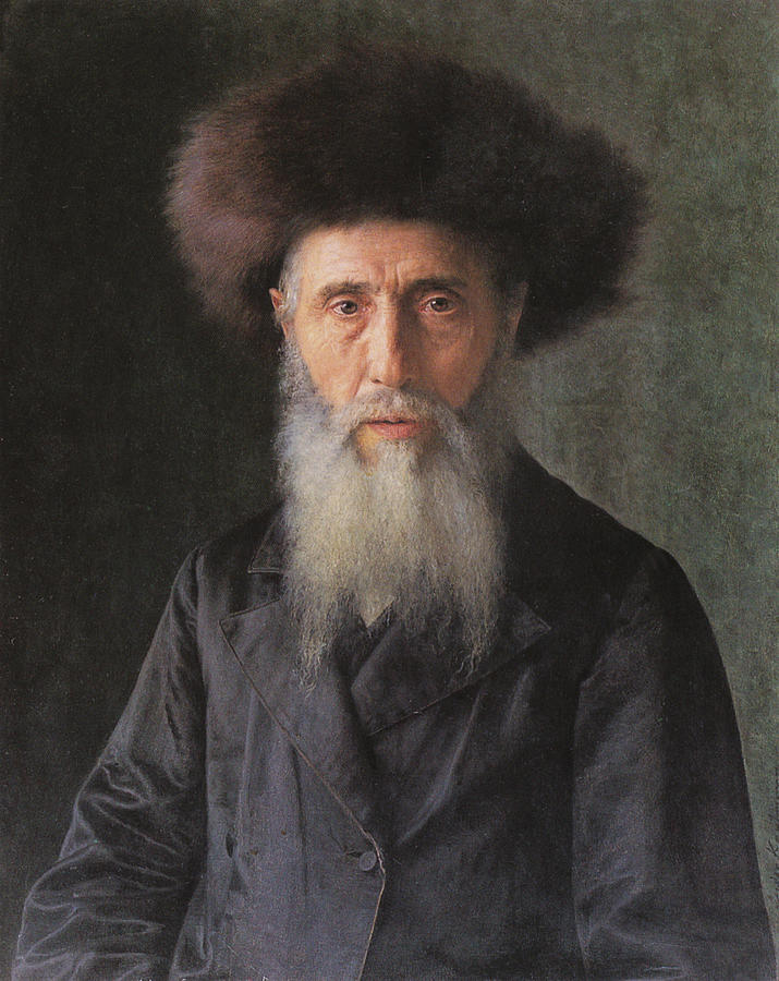 Portrait Of A Rabbi Painting By Isidor Kaufmann - Fine Art America