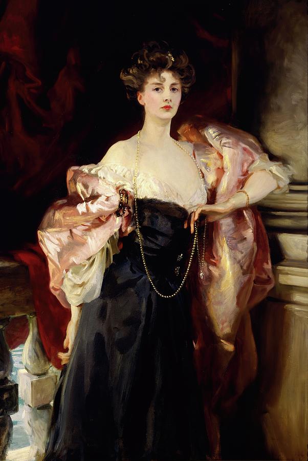 Portrait Of Helen Vincent, Viscountess Dabernon Painting by John Singer Sargent