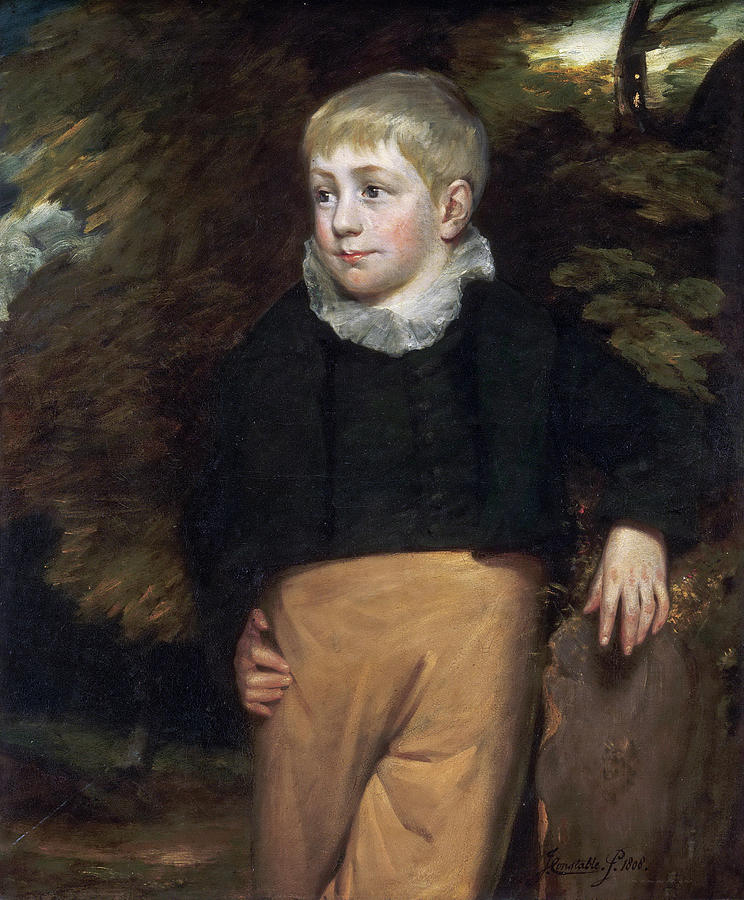 John Constable Painting - Portrait of Master Crosby #3 by John Constable