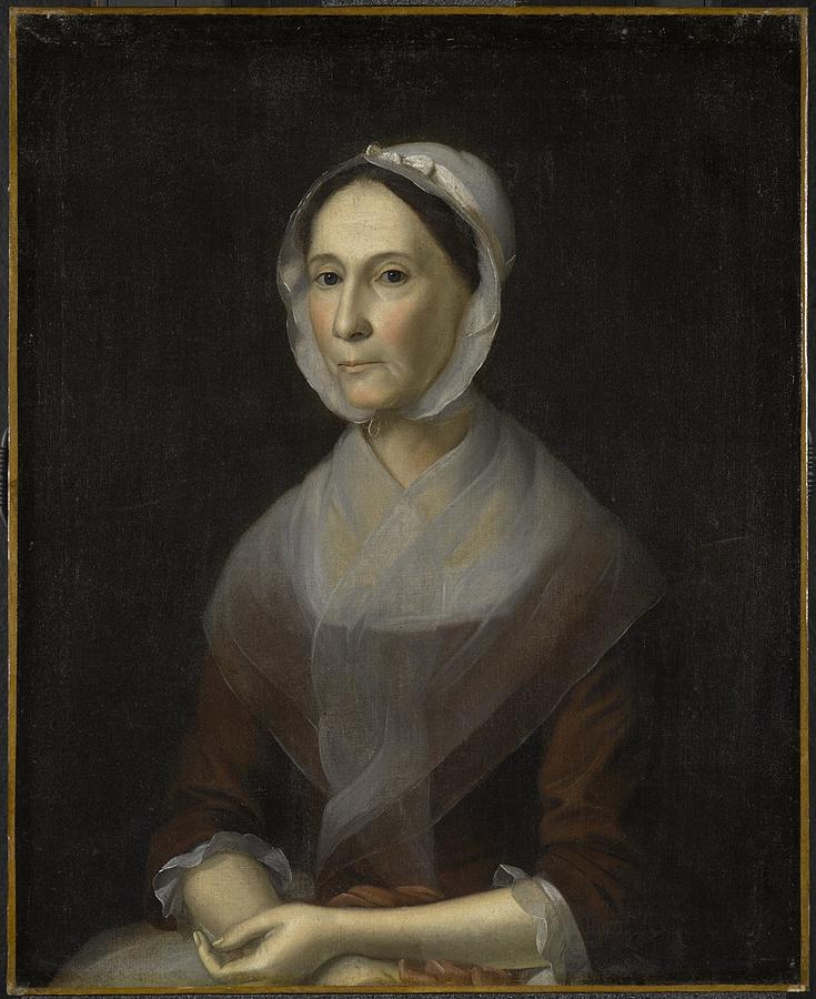 Portrait of Mrs William Strachan #3 Painting by MotionAge Designs