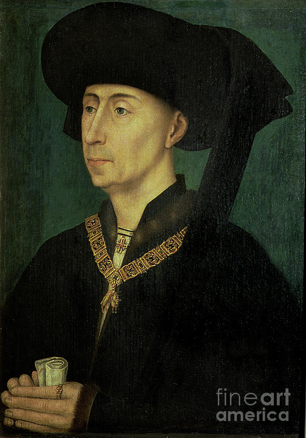 Portrait Of Philip The Good Painting by Rogier Van Der Weyden - Fine ...