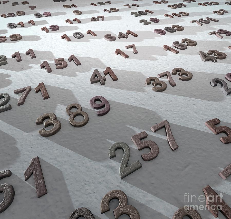 Prime Numbers #3 Photograph by Robert Brook/science Photo Library