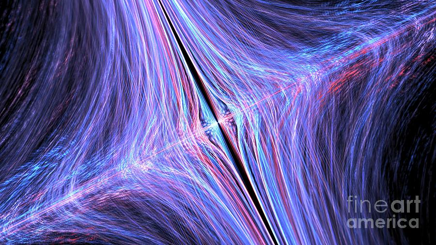 Quantum Strings Photograph by Sakkmesterke/science Photo Library - Pixels