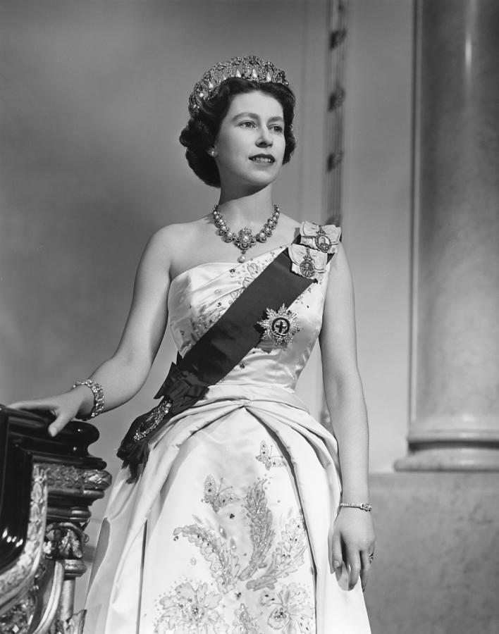 Queen Elizabeth II Portrait #3 Photograph by Michael Ochs Archives