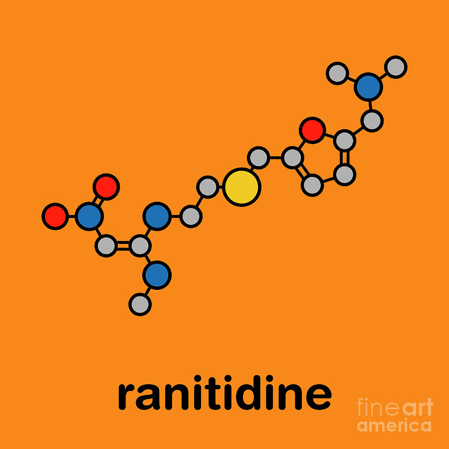 Ranitidine Photograph - Ranitidine Peptic Ulcer Disease Drug #3 by Molekuul/science Photo Library