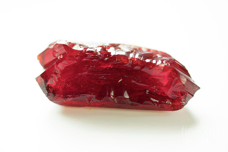 Red Crystal #3 Photograph by Wladimir Bulgar/science Photo Library