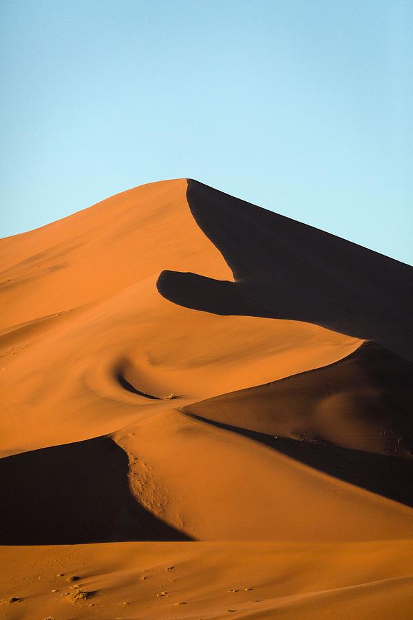 Abstract Photograph - Red Sand Dunes Under The Morning Light #3 by Ben McRae