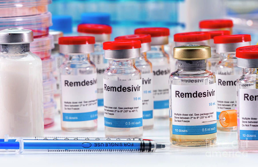 Remdesivir Covid-19 Drug #3 Photograph by Digicomphoto/science Photo Library