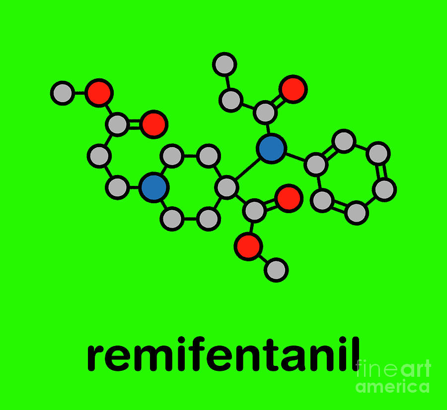 Remifentanil Anaesthetic And Analgesic Drug #3 Photograph by Molekuul/science Photo Library