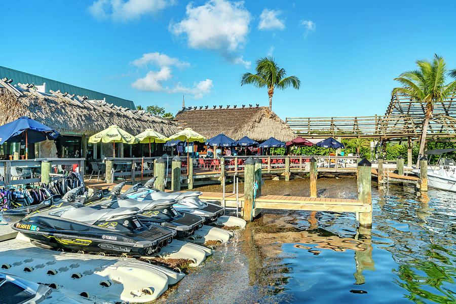 Restaurant, Islamorada, Florida Digital Art by Laura Zeid - Fine Art ...