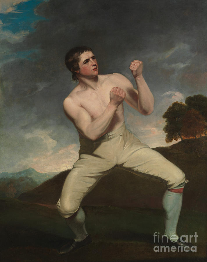 Richard Humphreys, the Boxer Painting by John Hoppner