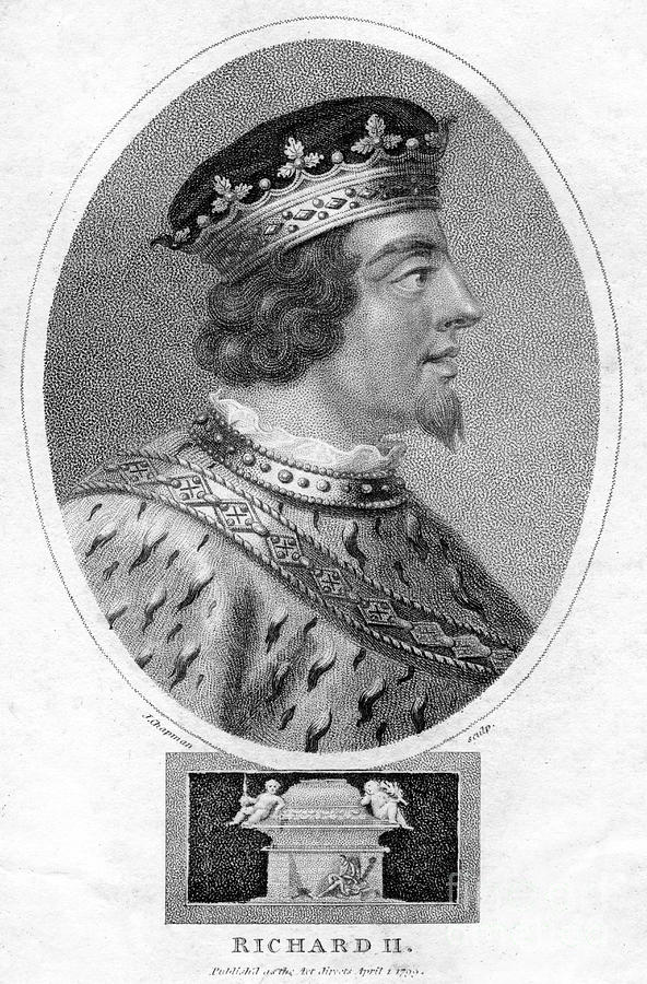 Richard II, King Of England #3 Drawing by Print Collector