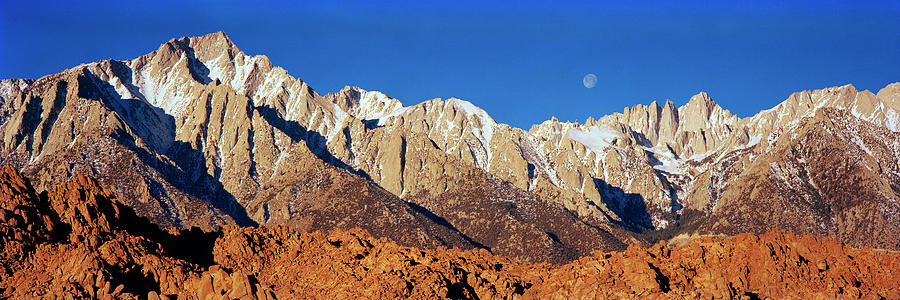 Rock Formations On A Mountain Range #3 Photograph by Panoramic Images