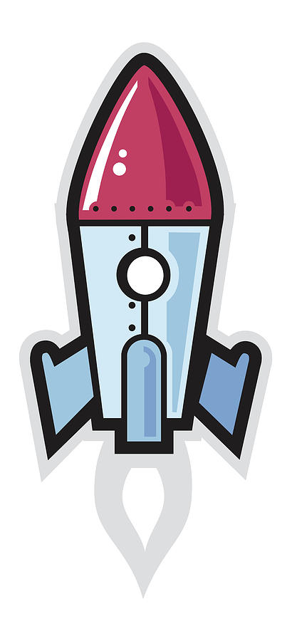 The Rocket Sticker With An Astronaut Launching Through The Desert Clipart  Vector, Rocket Launch, Rocket Launch Clipart, Cartoon Rocket Launch PNG and  Vector with Transparent Background for Free Download
