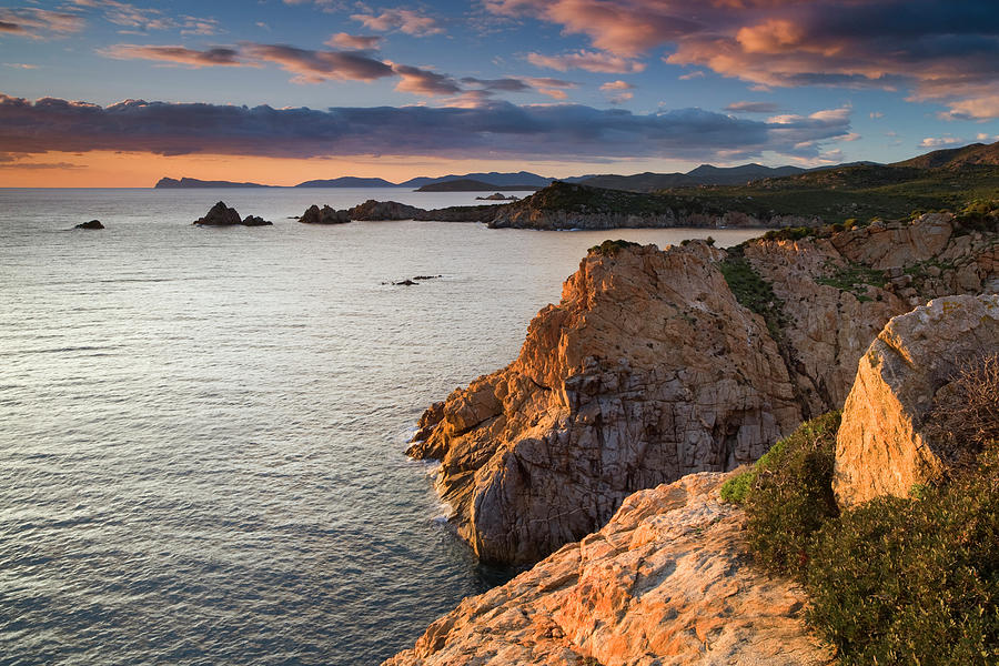 Rocky Coast, Sardinia, Italy #3 Digital Art by Alessandro Carboni