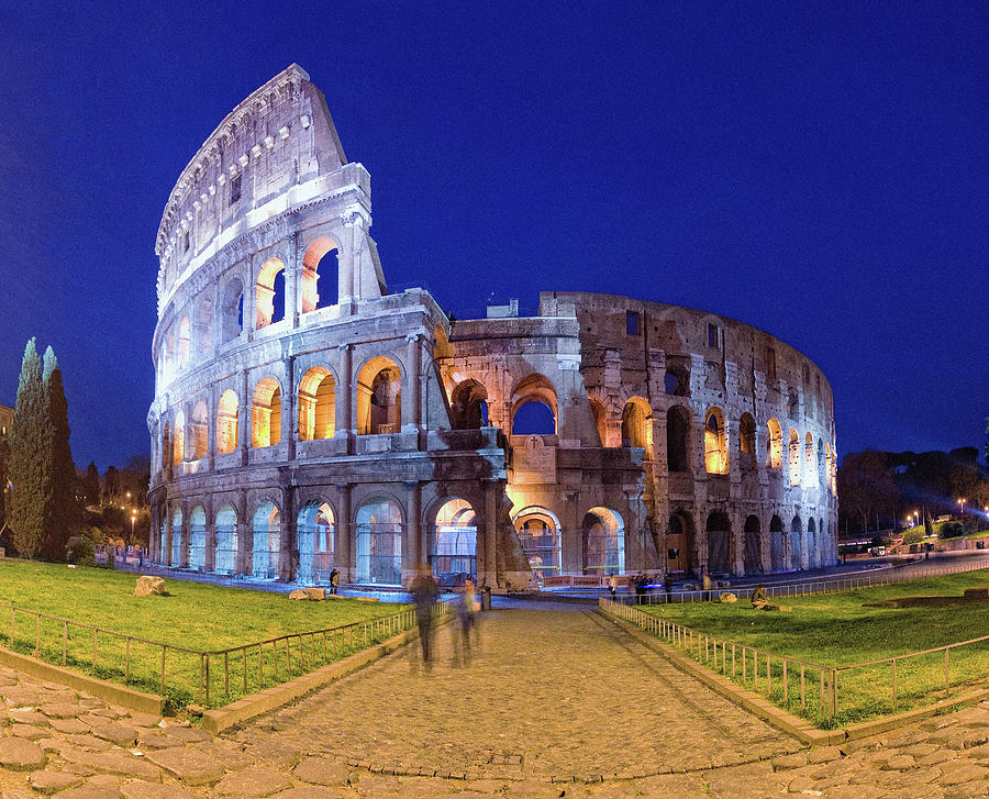 Rome, Coliseum, Italy #3 Digital Art by Pietro Canali