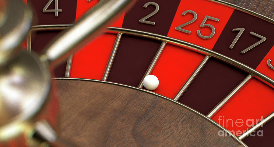 Roulette Digital Art - Roulette Wheel Closeup by Allan Swart Roulette Digital Art - Roulette Wheel Closeup by Allan Swart