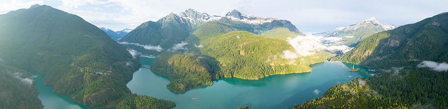 North Cascades National Park Photograph - Rugged, Forest-covered Landscape #3 by Ethan Daniels