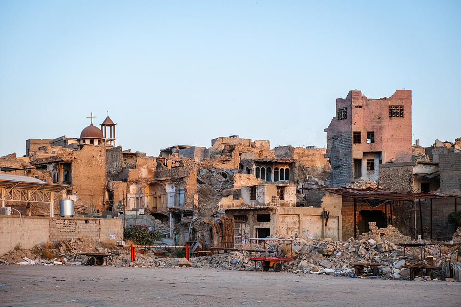 Mosul Photograph - Ruins #3 by Alibaroodi