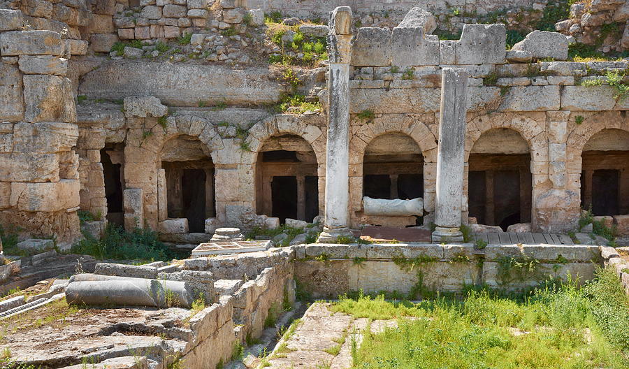 City Photograph - Ruins Of The Ancient City Of Corinth #3 by Jan Wlodarczyk