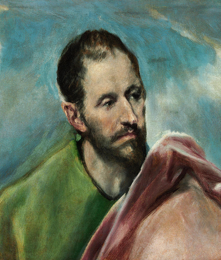 El Greco Painting - Saint James the Younger #3 by El Greco