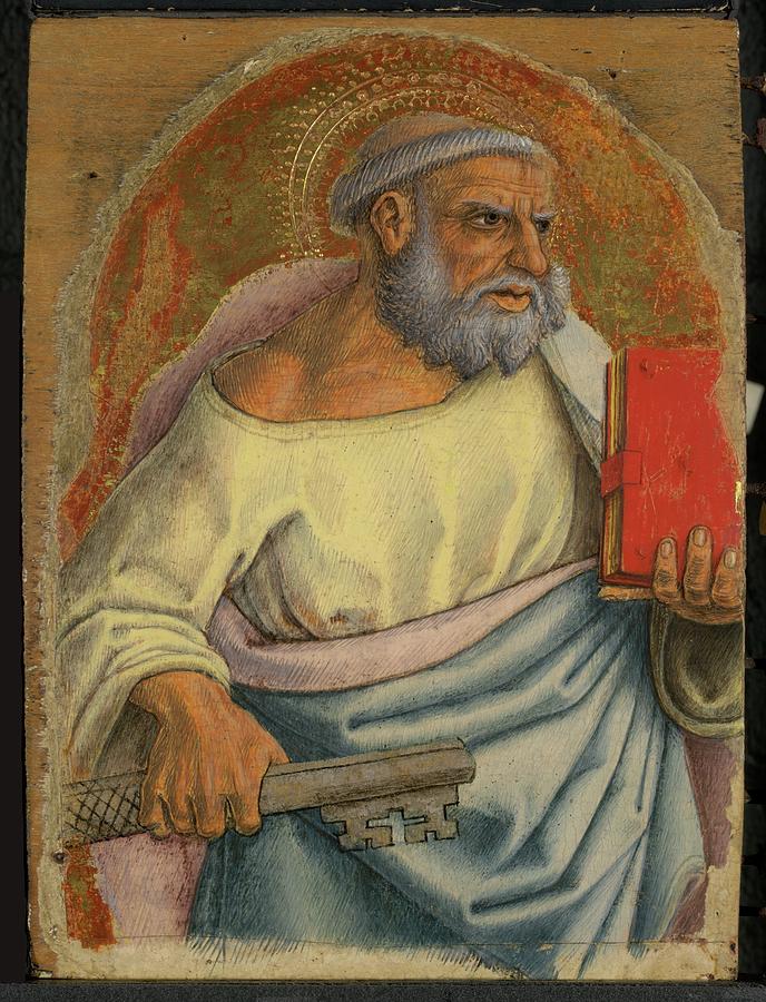 Saint Peter Painting by Carlo Crivelli - Fine Art America