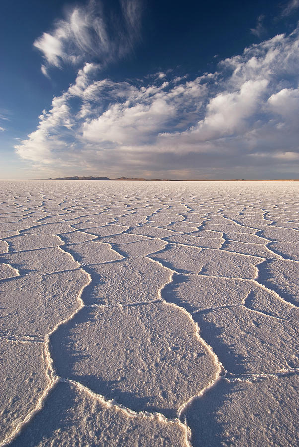 Salt Flat Landscape #3 Photograph by John Elk