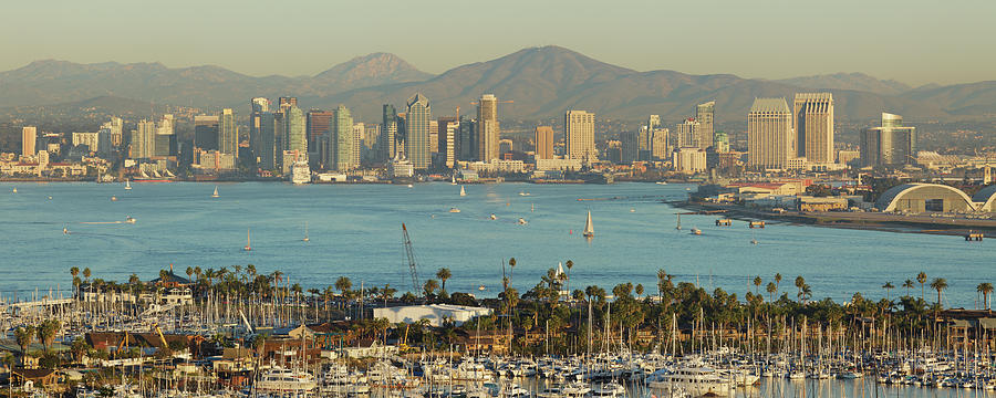 San Diego Skyline Photograph by S. Greg Panosian San Diego Skyline Photograph by S. Greg Panosian