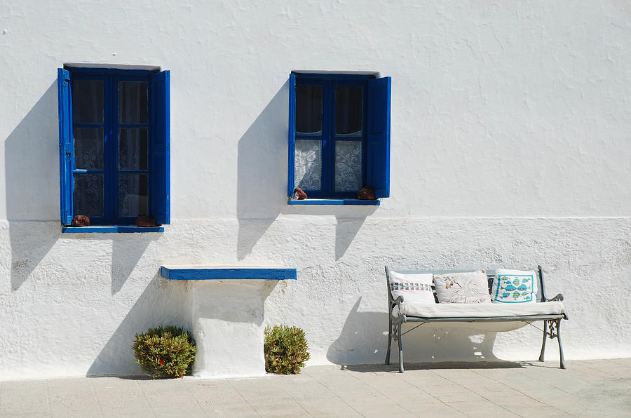 Architecture Photograph - Santorini #3 by Ole Nielsen