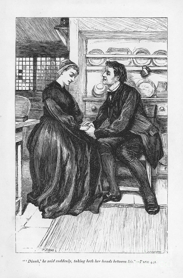 Scene From Adam Bede By George Eliot #3 Drawing by Print Collector