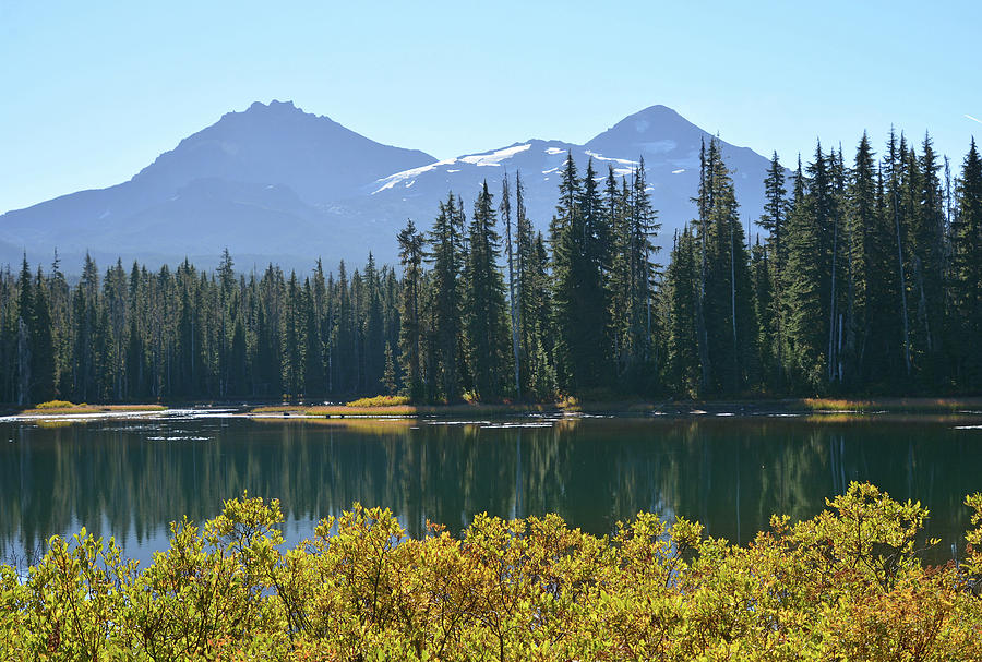 Scott Lake Oregon Photograph by Lindy Pollard - Fine Art America