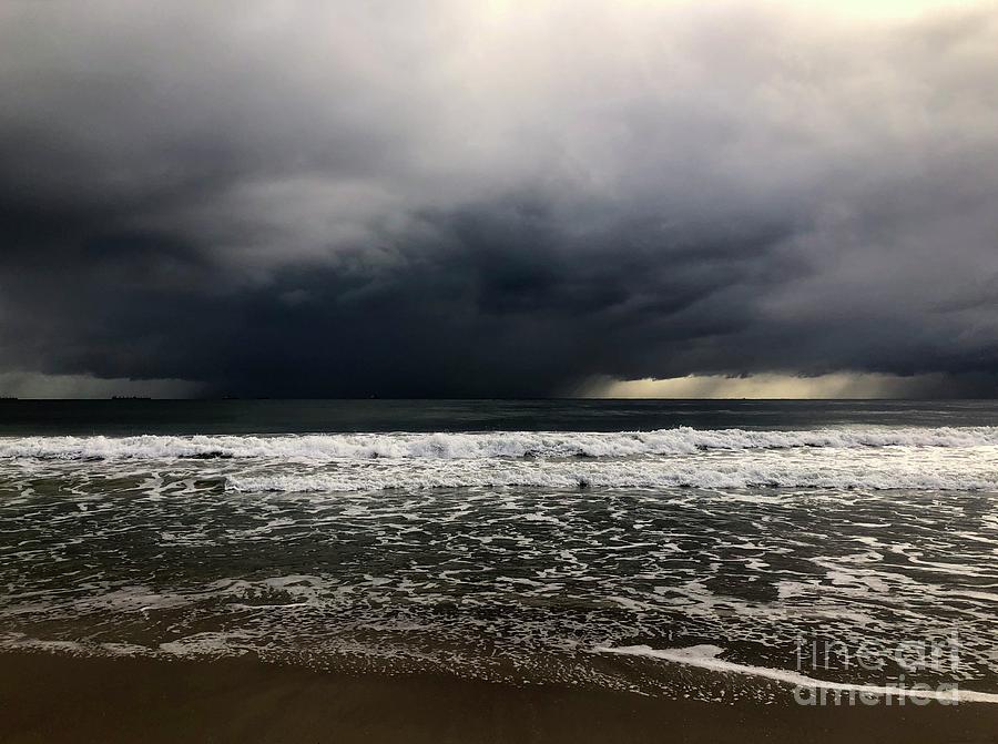Sea And Stormy Sky #3 Photograph by Russell Kightley/science Photo Library