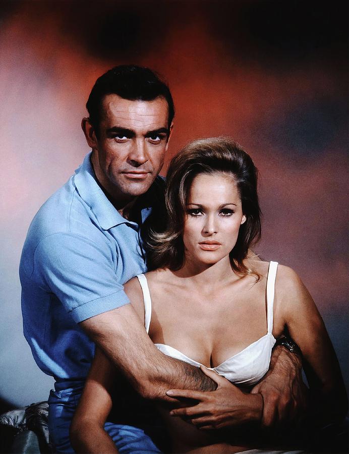 Sean Connery And Ursula Andress In James Bond Dr No Original Title Dr No