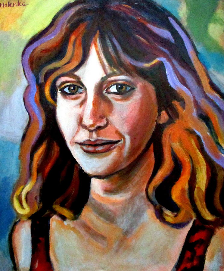 Self Portrait  #2 Painting by Helena Wierzbicki