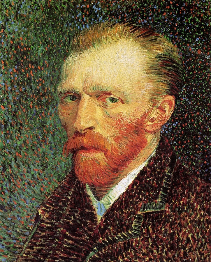 Self Portrait of Vincent Van Gogh #3 Painting by 
