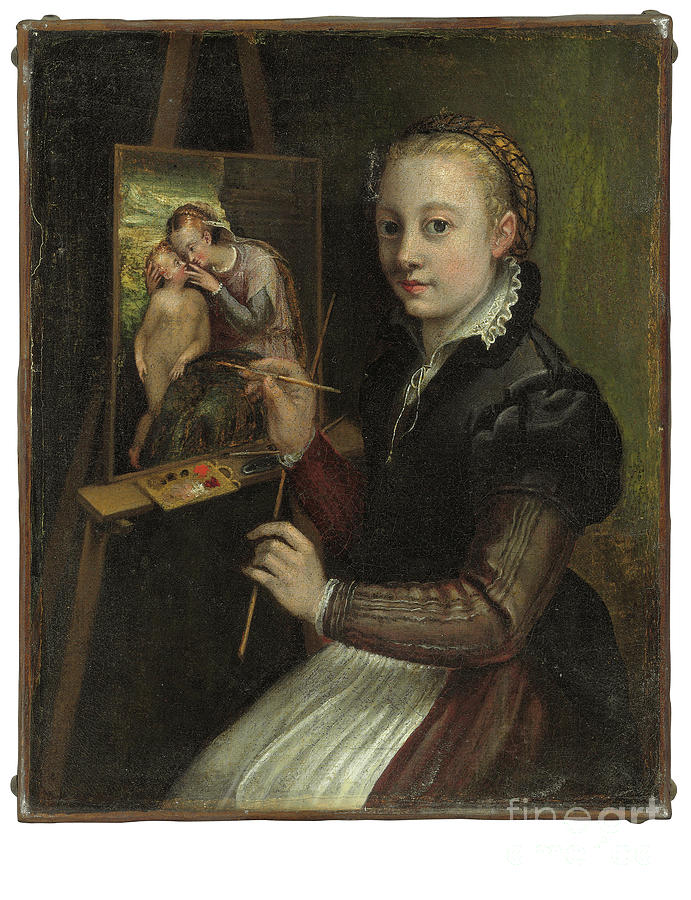 Self Portrait Painting By Sofonisba Anguissola Fine Art America