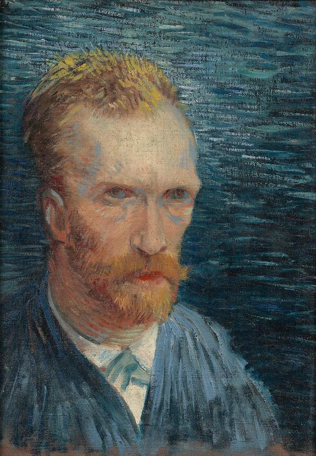 Self-Portrait. #3 Painting by Vincent van Gogh -1853-1890-