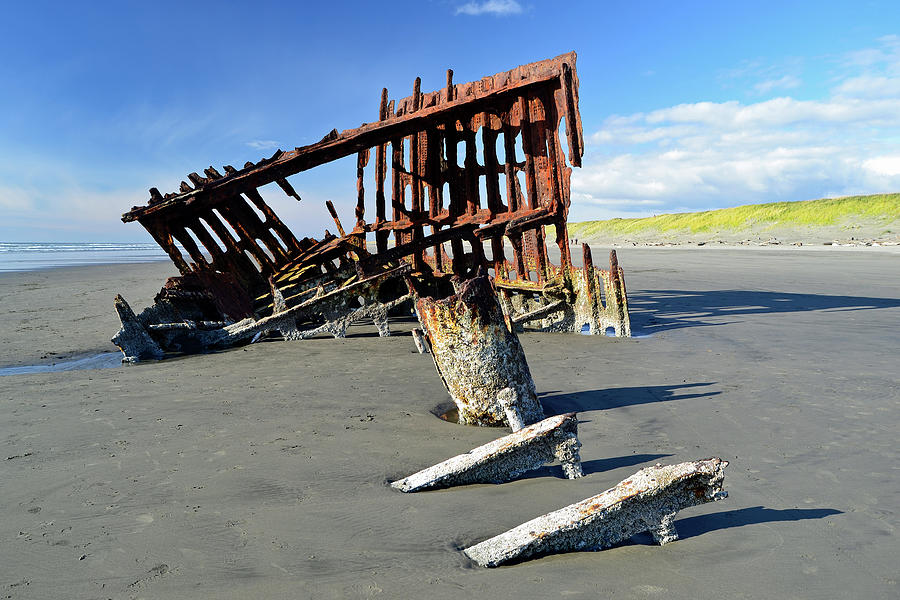 Shipwreck - Peter Iredale Photograph by Richard Norman - Fine Art America